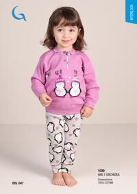 PIGIAMA NEONATA M/L 1030 Tellini S.R.L. Großhandelskleidung